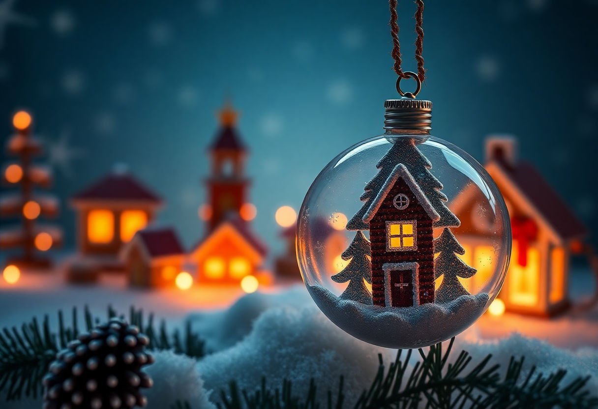 DIY Christmas ornament inspired by the movie