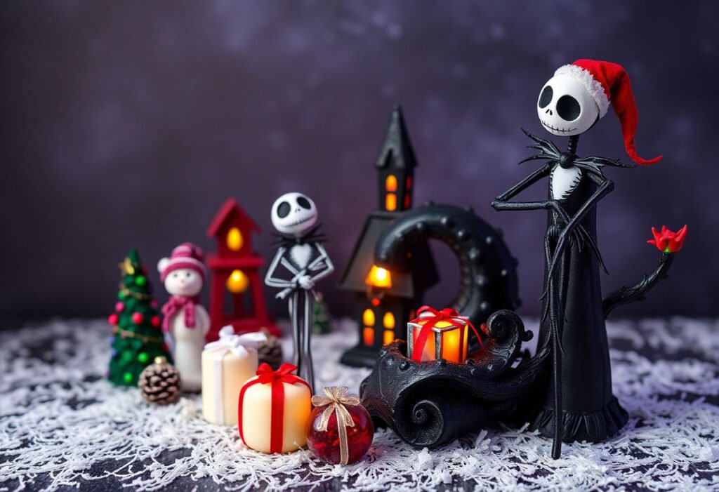 Handmade Nightmare Before Christmas decorations
