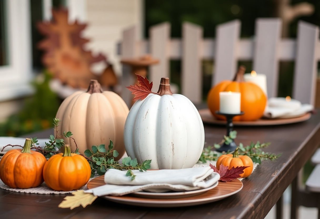 DIY Thanksgiving outdoor crafts