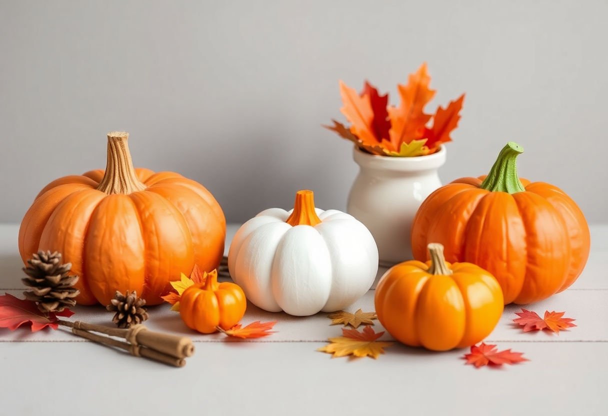 DIY Thanksgiving craft materials