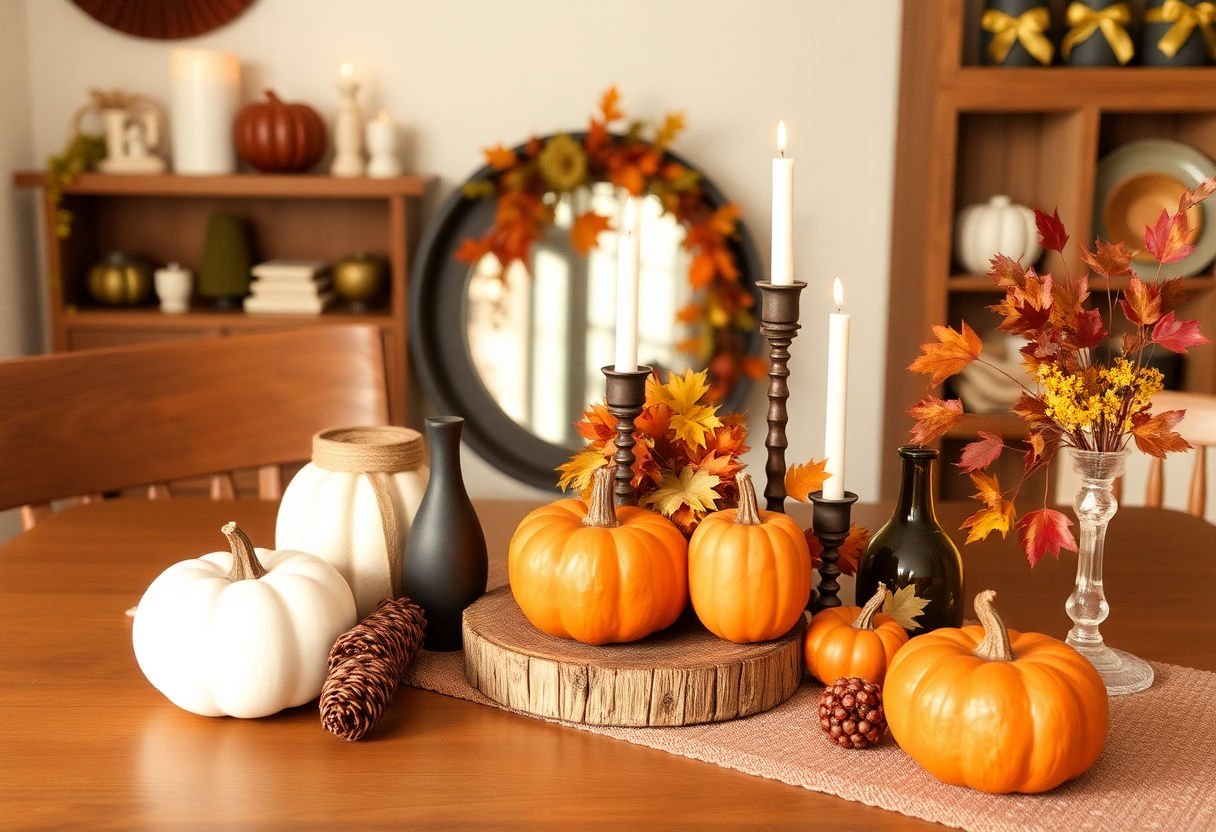 DIY Thanksgiving decor made with Target items